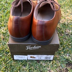 Florsheim Men's Brown Leather Derbys